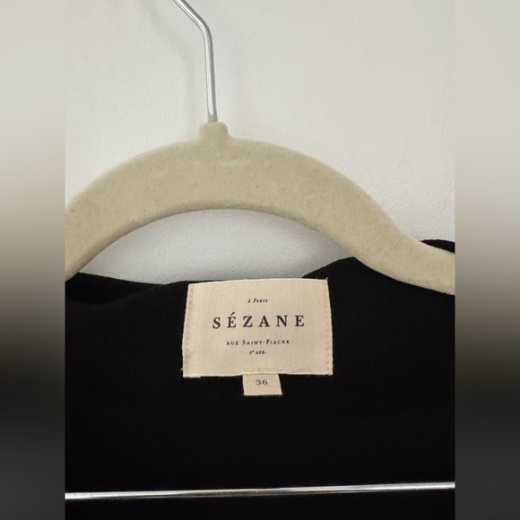 Sezane Black Dress - Picture 4 of 5